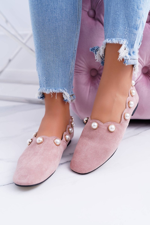 růžové dámská balerína Lu Boo Milis