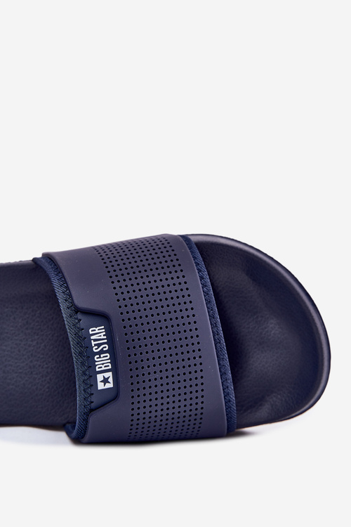 Lehké Pánské Sandály Big Star NN174696 Tmavě Modré