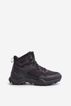 Ľahké Zateplené Pánske Turistické Topánky Vodoodolné McBraun Čierne
