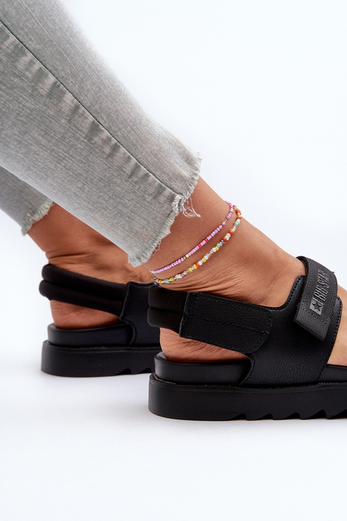 Dámské sandály na platformě Big Star NN274750 černé