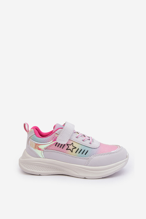 Dívčí sportovní boty s rzepem ve provedení vícebarevném Adriney