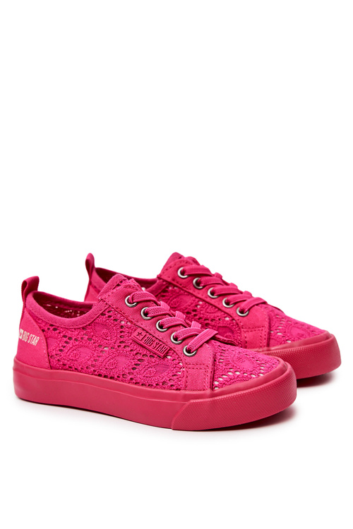 Prolamované Tenisky Big Star JJ374007 Růžové