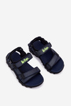 Detské sandále Lee Cooper LCW-25-34-3569K tmavomodré