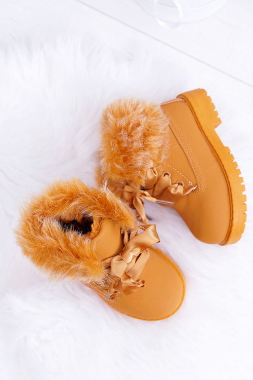 Dětské Kotníkové Boty Zateplené Camel Tesoro