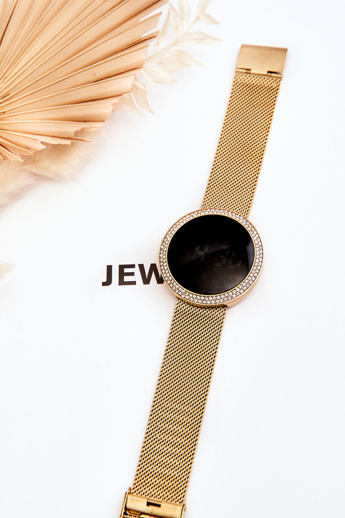 Digitální hodinky Na náramek Síť GG Luxe Gold
