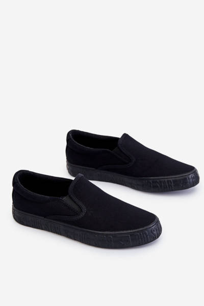 Dámské tenisky Slip-On Big Star LL274392 Černá