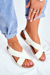 Dámske sandále Big Star White FF274623