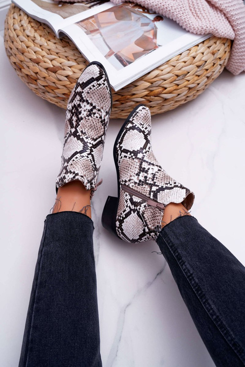 Nízké boty hadí kůže Murino