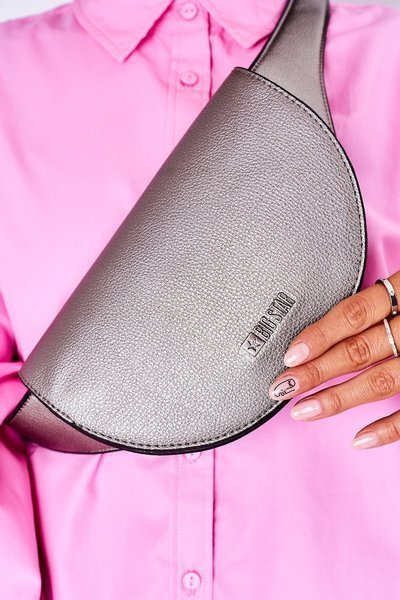 Kožená obličková veľká hviezda HH574076 Striebro