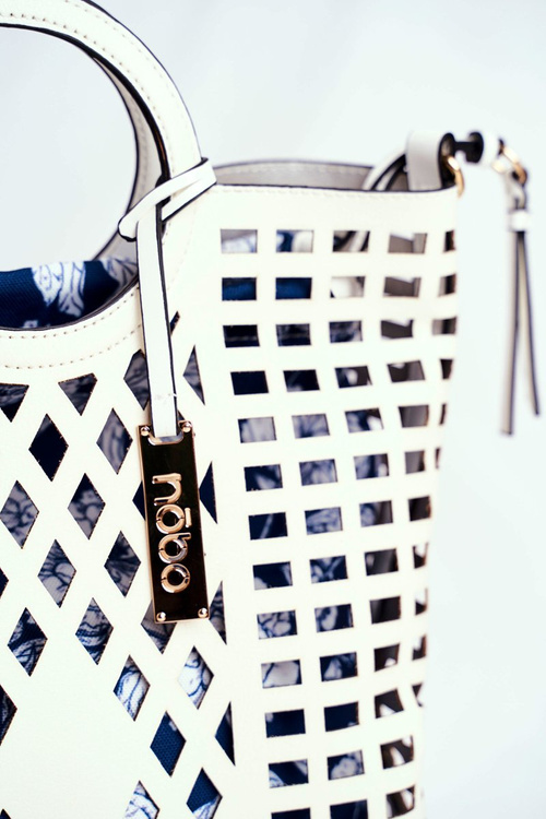 Nobo Dámska kabelka Classic Biała Nbag-I3680-C000