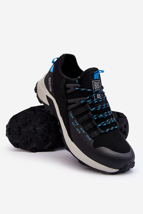 Pánská sportovní obuv Memory Foam System Big Star LL174130 Černe