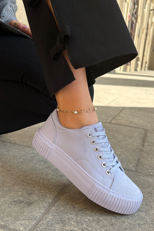 Dámske Textilné Tenisky Big Star RR274406 Fialové