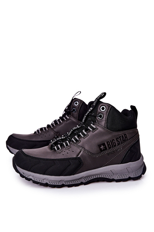 Vysoké športové topánky veľká hviezda II174176 čierna