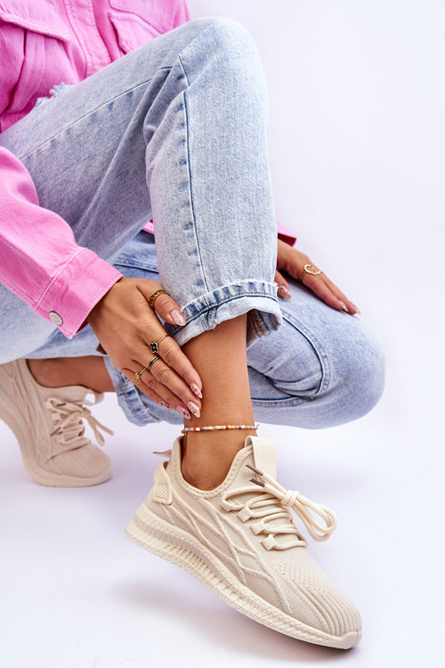 Dámské nazouvací tenisky Big Star LL274714 Béžová