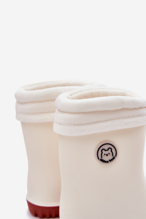 Detské Gumové Čižmy S Izoláciou Svetlo Béžové Odirisse