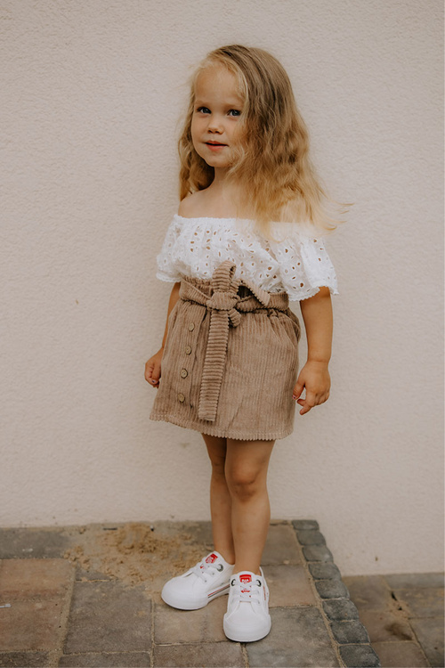 Veľká hviezda JJ374165 Biele tenisky