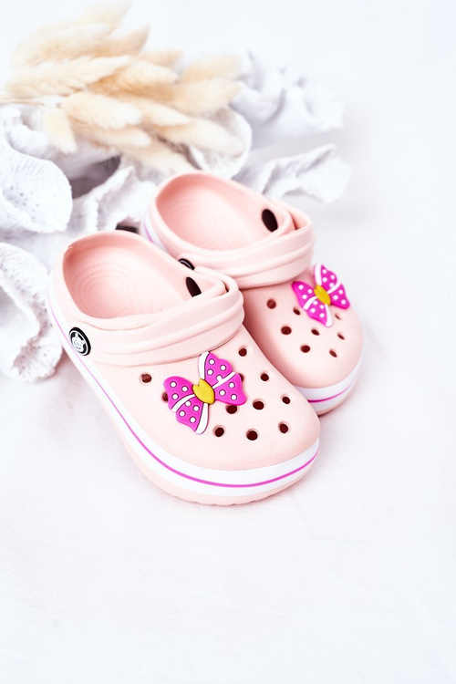 Dětské Pěnové Nazouváky Crocs Růžové Lazy Day