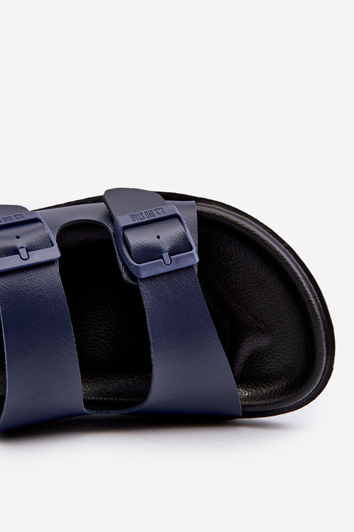 Lehké Pánské Sandály S Sponami Big Star NN174593 Modré