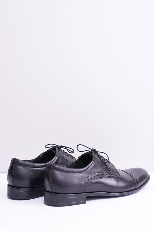 Formální pánské kožené boty Gerard černé