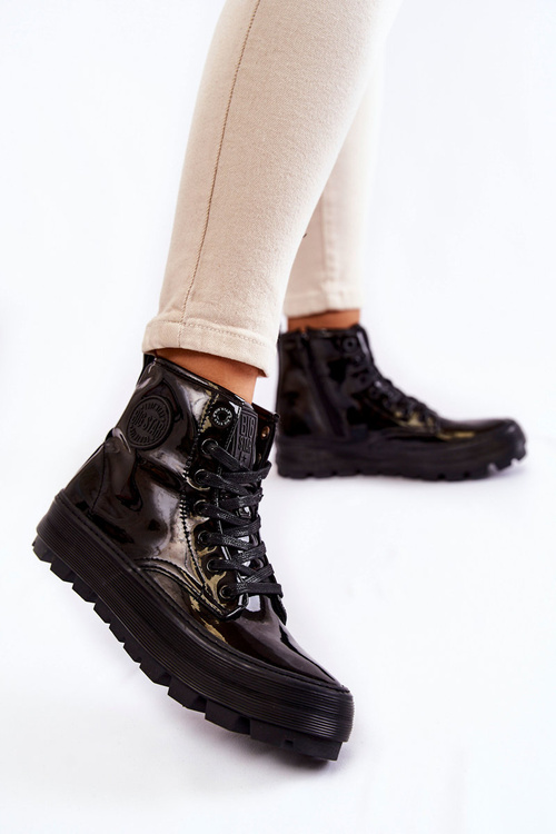 Vysoké tenisky Big Star KK274533 černé