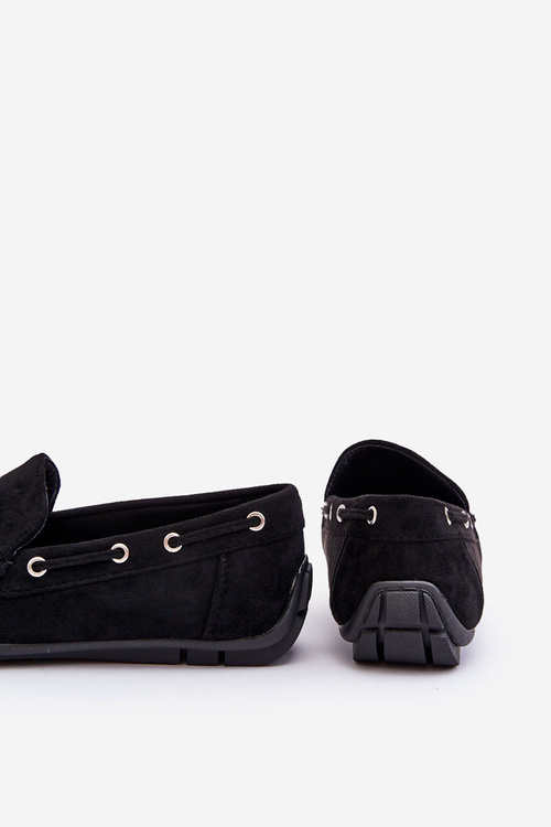 Mužské semišové návleky černé Rayan