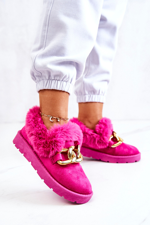 Dámské Papuče Zlatý řetěz fuchsiové Ardrums