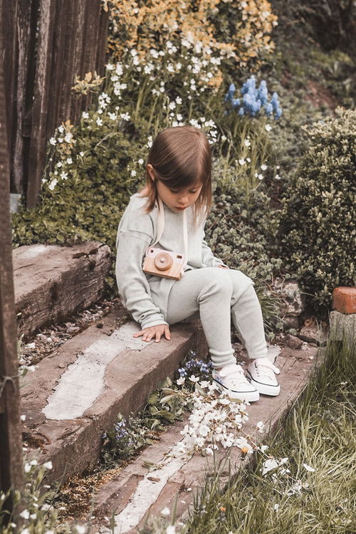 Detské materiály tenisky tlačte ružové buchty