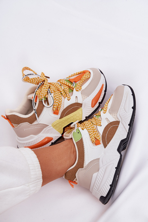 Tenisky Sportovní Boty Dámské S Dvojitým Šněrováním Multikolor Efobell