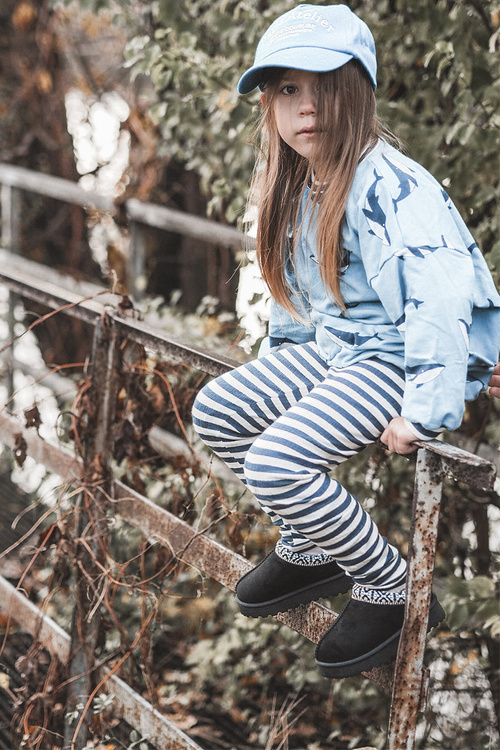 Dětské Nastavitelné Boty Oceněné Černé Olivane