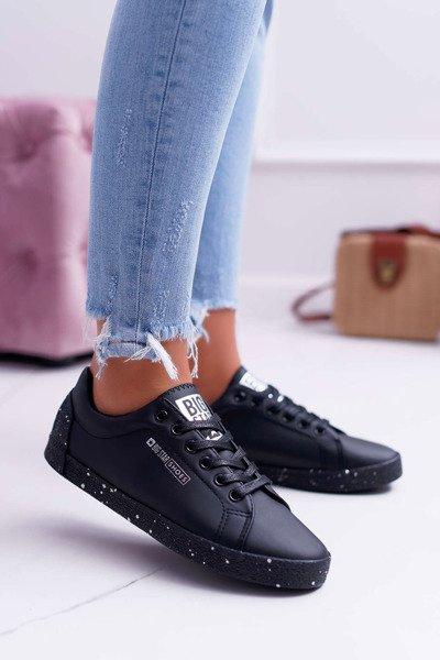 Dámské Tenisky Big Star s Šedá Hvězda Černé AA274A008