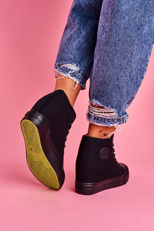 Dámská Obuv Sneakers Big Star Černá FF274A191