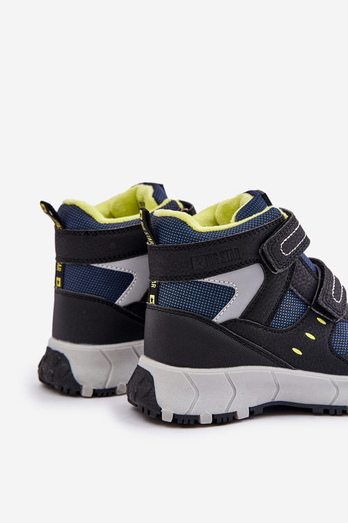 Zateplené Sněhule Dětské Big Star OO374130 Tmavě Modré