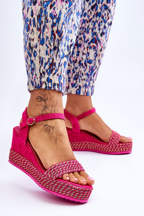 Klasické dámske sandále Fuksja Malmo