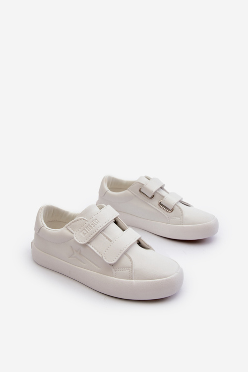 Dětské Tenisky Na Suchý Zips Big Star NN374007 Bílé
