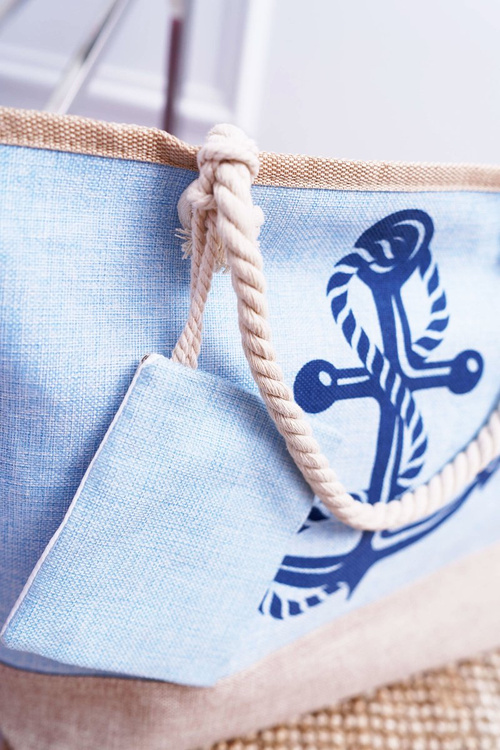 Plážová taška modrá