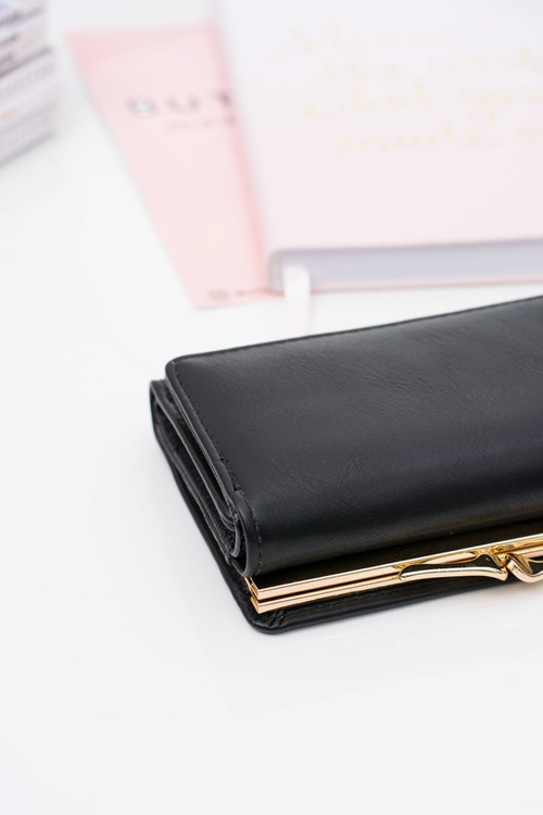 Small Women's Black Wallet On Bigiel