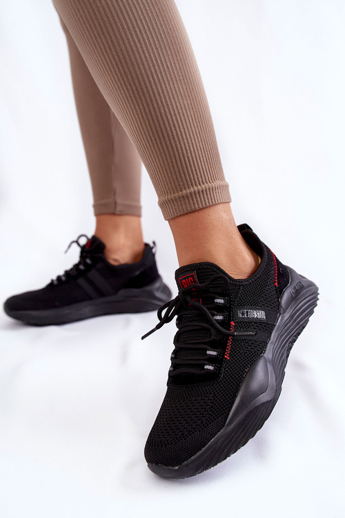 Dámske tenisky pamäťové penový systém Big Star KK274345 Čierna