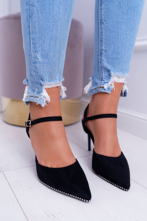 Dámske vysoké podpätky lakované trendy päty