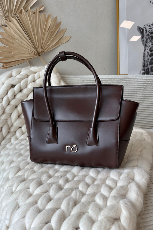 Kufríkova kabelka NOBO BAG5810-M17 Čokoládová