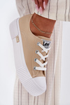 Dámské tenisky na platformě Béžové LEE ISLA C WOMEN LOW 50251001