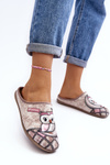 Domáce flip -flops Owl inblu gf000018 béžová
