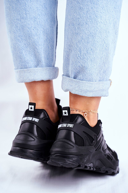 Dámská Sportovní Obuv Sneakers Big Star Černé GG274981
