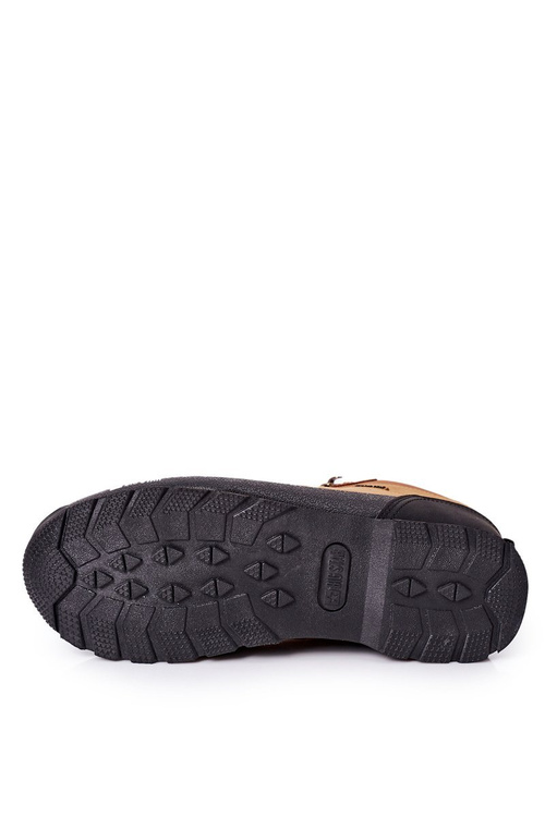 Pánske izolované turistické topánky Veľká hviezda EE174438 Camel