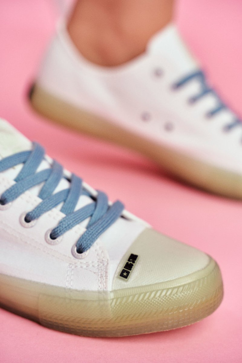 Dámské tenisky S Průhlednou Podešví Big Star FF274256 Bílé