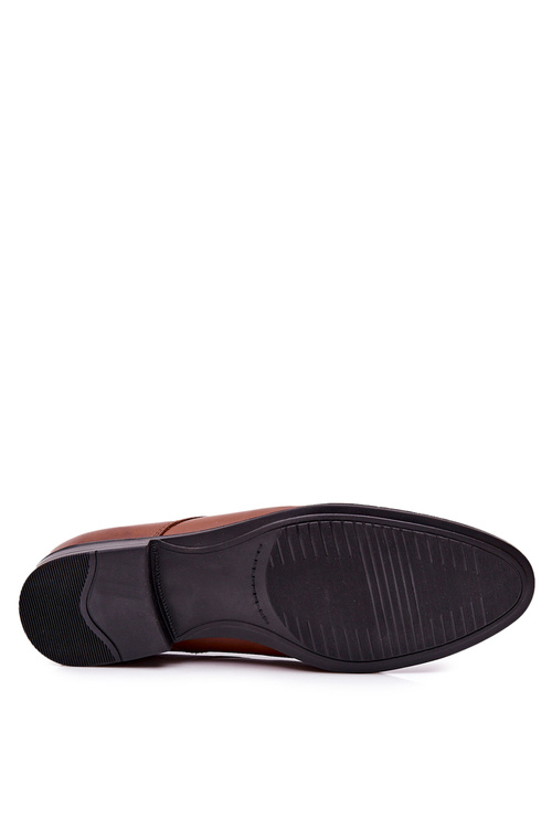 Elegantní kožené boty Bednarek 724 Hnědé