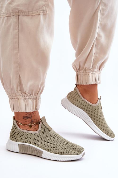 Klasické slip-on tenisky Zelená Frankie