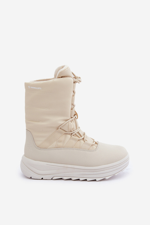 Dámske Snehové Topánky INUA S Izoláciou Primaloft 4F Béžové 4FRAW24FSBSF012