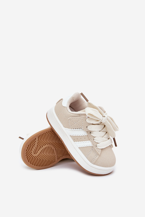 Detské Športové Topánky Tenisky Béžové Zerisa