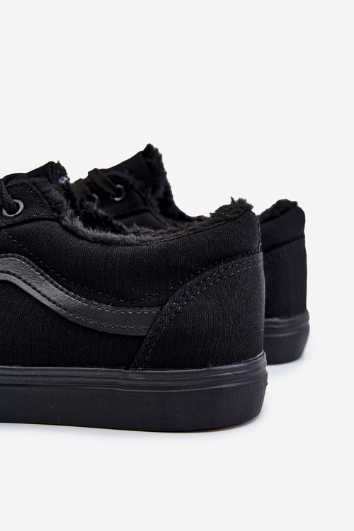 Pánské textilní teplé tenisky Černe Harry