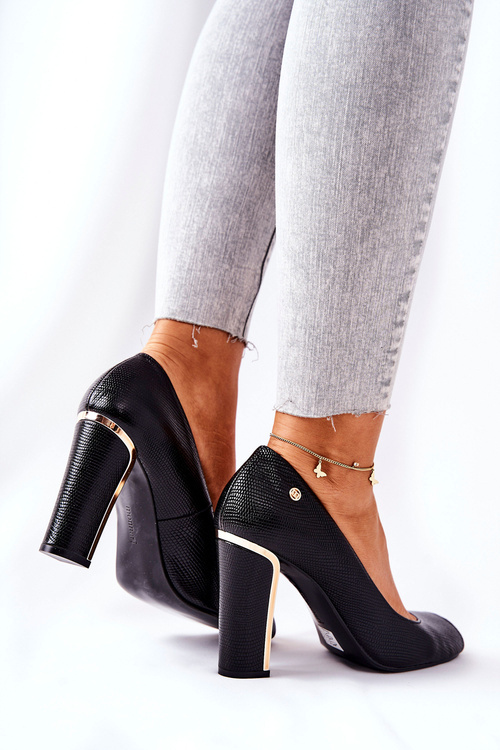 Lodičky Na tyči Monnari 0780-020 Černé